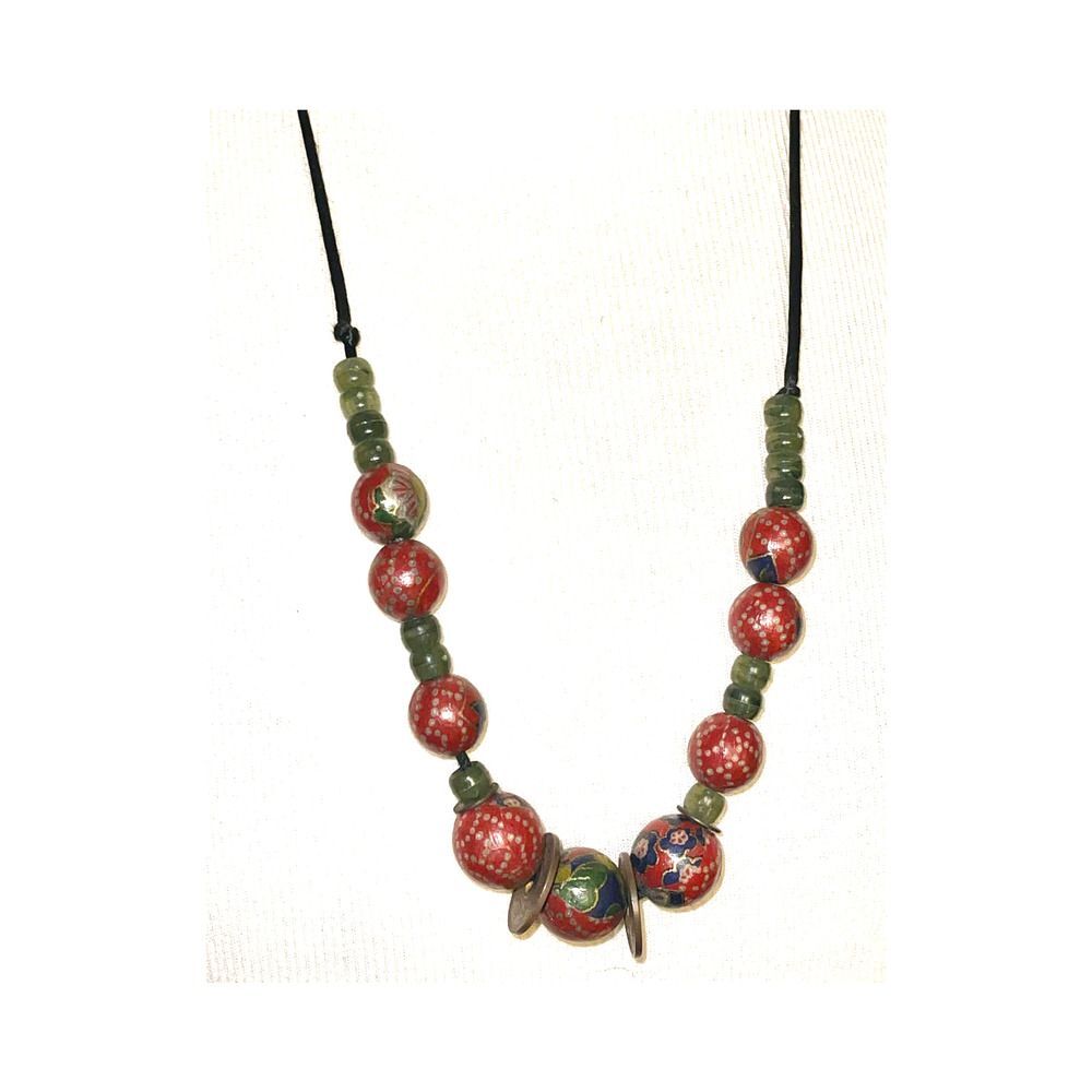 VINTAGE BEADED NECKLESS